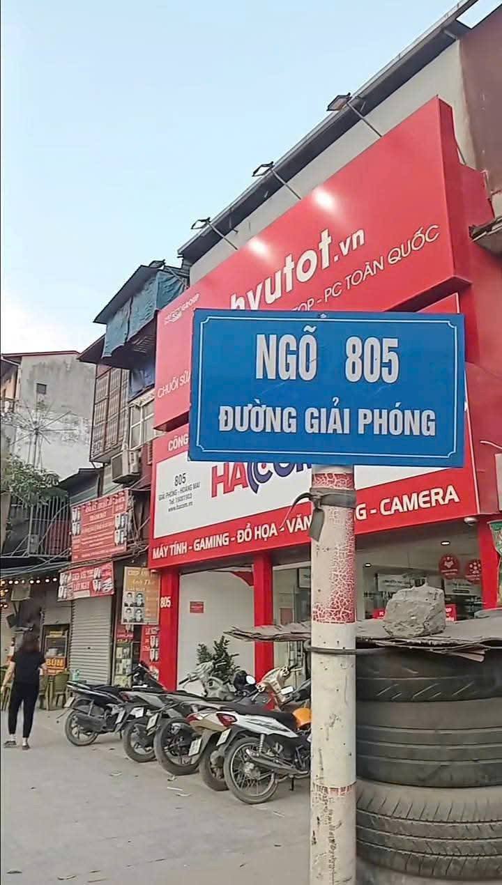 Căn hộ 805 Giải Phóng 110m² giá 6 triệu - Bàn giao ngay