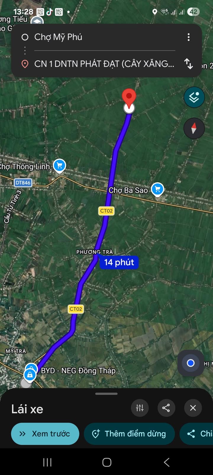 Đất nền 700m² Đồng Tháp - Sổ hồng sẵn, thổ cư 100% - Giá đầu tư 3.4 tỷ