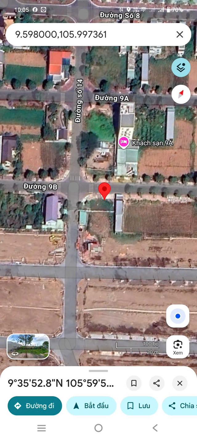 Đất Nền Biệt Thự 2 Mặt Tiền Khu Đô Thị 5A Sóc Trăng - 148m² Giá 2.3 Tỷ