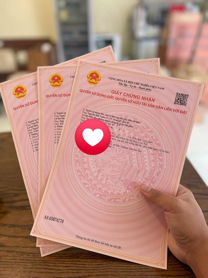 Đất nền Đan Thượng, Phú Thọ 395m² - Sổ đỏ chính chủ, giá tốt