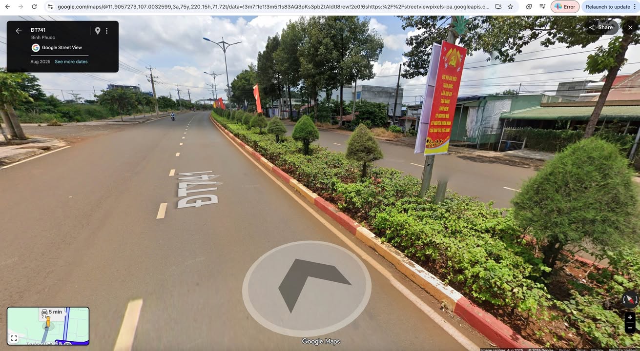 Đất Nền Mặt Tiền Đường D2 - Bù Gia Mập, Bình Phước - 175m² Thổ Cư Lâu Dài