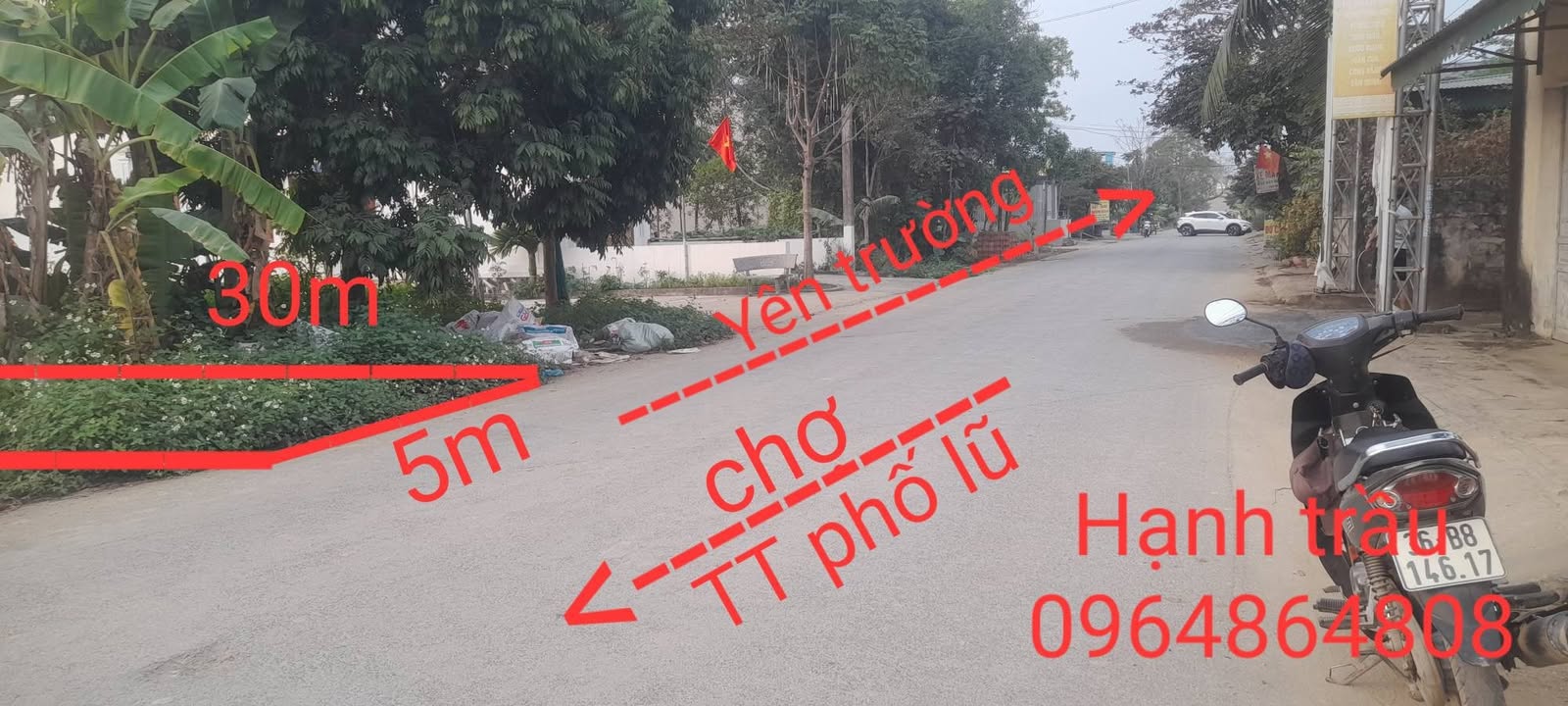 Đất Vàng Phố Lũ Yên Hùng 150m² - Ngay Trung Tâm, Giá 1.1 Tỷ