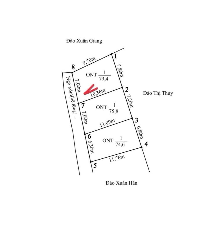 Đất nền An Đồng, An Dương 70m² - Đường to ô tô, giá chỉ 600 triệu