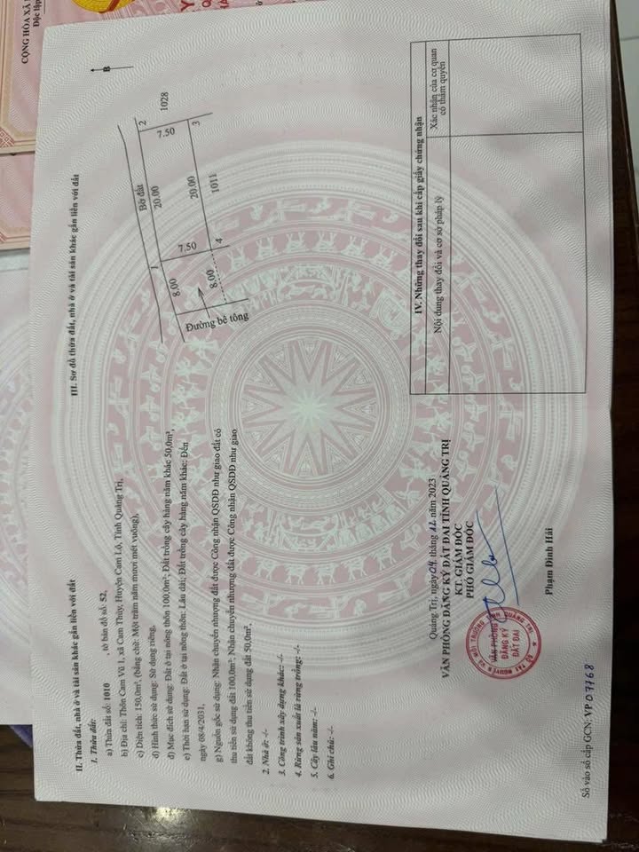 Đất Nền Cam Vủ 1 - 150m² Giá Đầu Tư Chỉ Từ 1xx Triệu