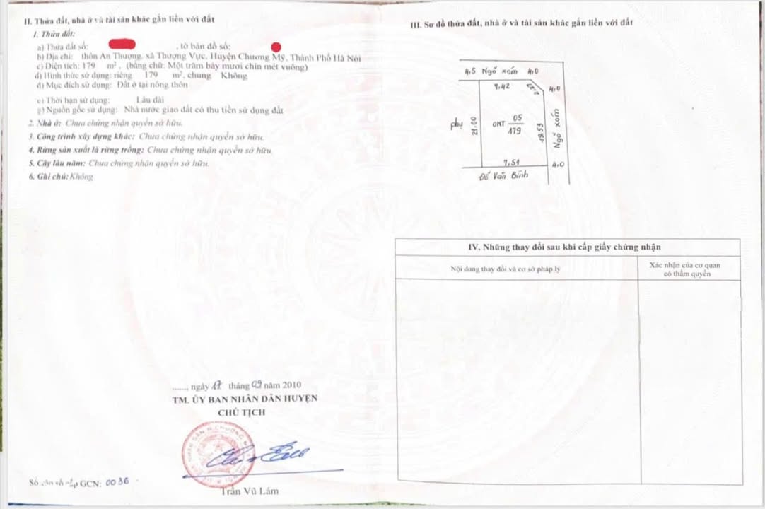 Đất Lô Góc Chương Mỹ 179m² - Hai Mặt Tiền, Giá Tốt, Sổ Đỏ Full Thổ Cư