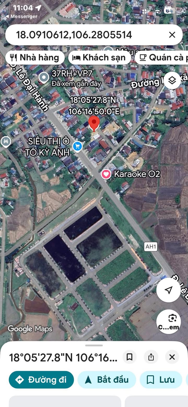 Bán Đất Thổ Cư 146m² Kỳ Anh, Hà Tĩnh - Sổ Đỏ Sẵn Sàng