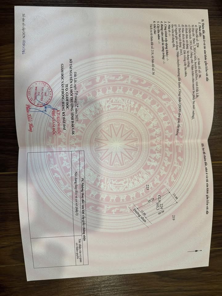 Đất nền Ea H'leo Đắk Lắk 630m² giá 600 triệu - Sổ đỏ chính chủ