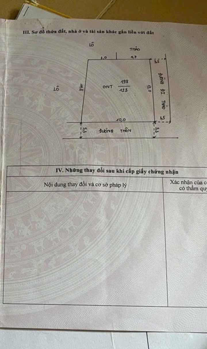 Đất nền Phú Nghĩa 123m² - Đất thổ cư 100%, sổ đỏ chính chủ!