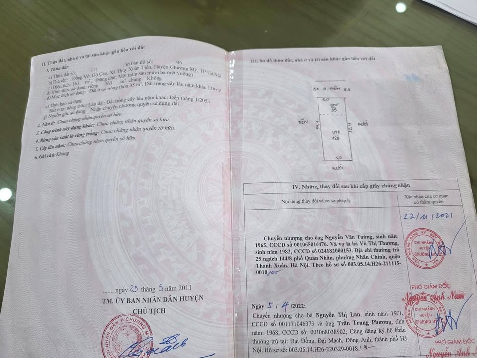 Đất Xuân Mai Chương Mỹ 163m² Sổ Đỏ - Giá 3 Tỷ Đầu Tư Hấp Dẫn