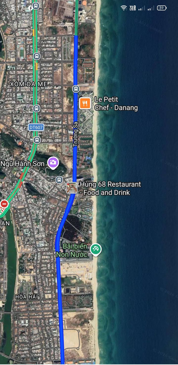 Nhà Mặt Tiền Đường Trường Sa, Ngũ Hành Sơn - 100m², 11 Tỷ, Kinh Doanh Đắc Lộc