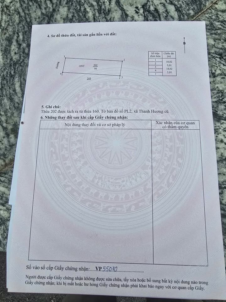 Đất nền Thanh Liêm 90m² - Sổ đỏ chính chủ, giá chỉ 1 tỷ!