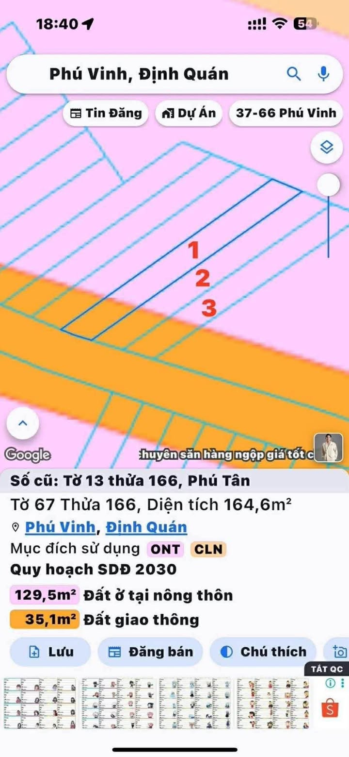 Đất Nền Phú Tân 200m² - Sổ Đỏ Chính Chủ, Giá Đầu Tư 320 Triệu