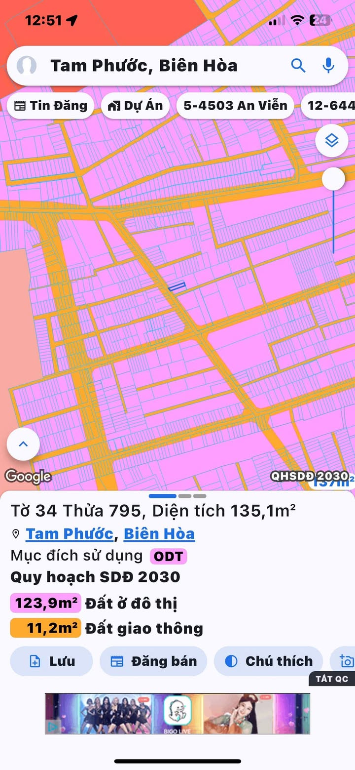 Nhà Mặt Tiền Tam Phước, Biên Hòa - 135m² Thổ Cư, Kinh Doanh Đỉnh Cao
