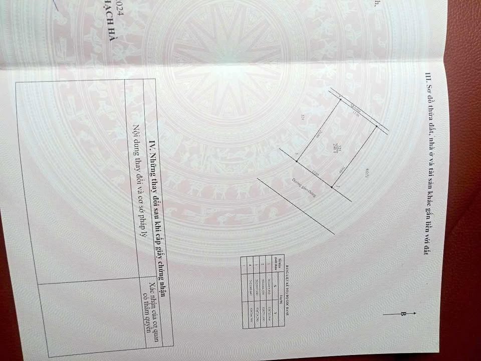 Đất nền 240m² Thạch Hà, Hà Tĩnh - Sổ đỏ vuông vức, giá đầu tư 1.1 tỷ