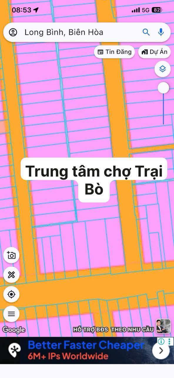 Nhà Cấp 4 Biên Hòa 120m² Mặt tiền Chợ Trại Bò - Dòng tiền 8 triệu/tháng!