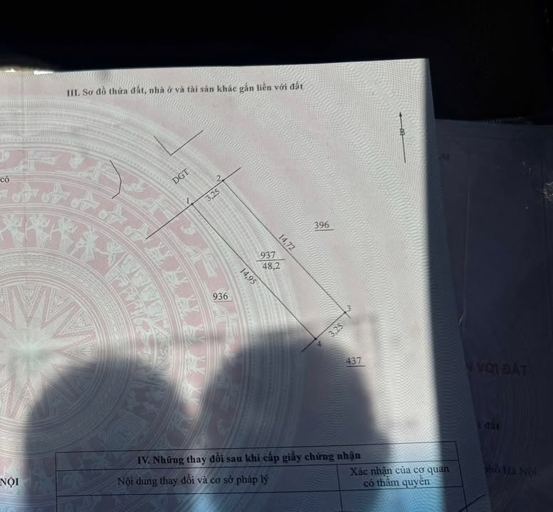 Đất nền La Thạch, Đan Phượng 48m² - Sổ đỏ sẵn, ô tô đỗ cửa