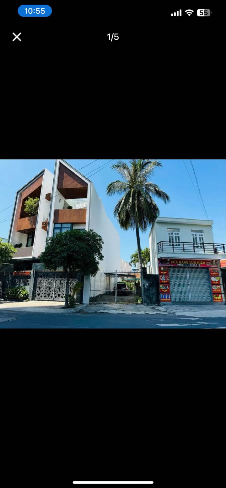 Đất nền mặt tiền Dương Hiến Quyền, Nha Trang - 233m², cách biển 100m, giá đầu tư 21.5 tỷ