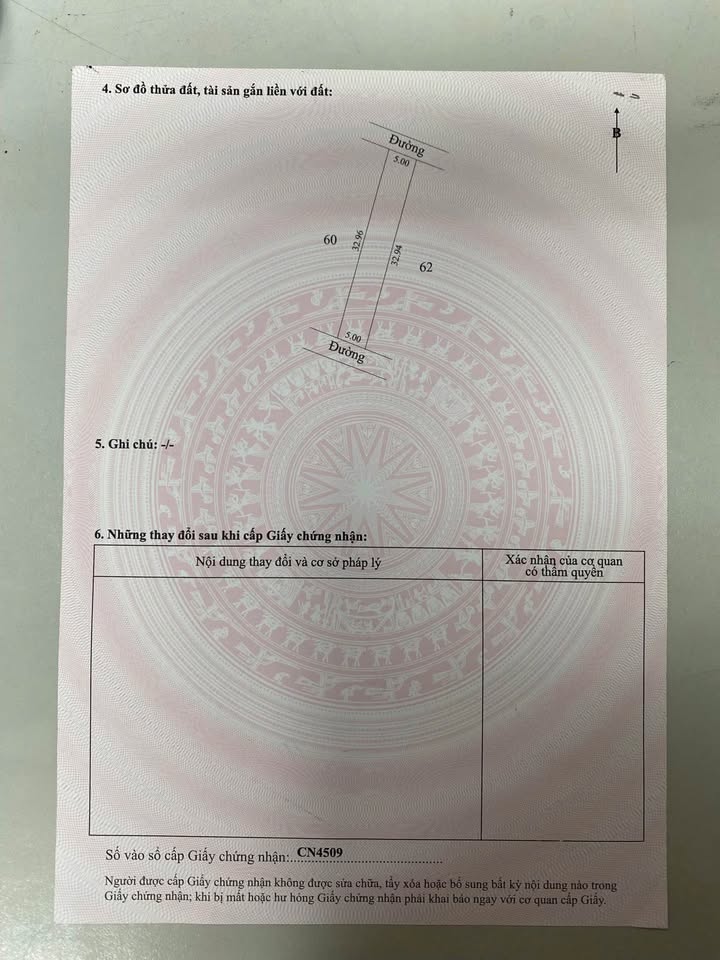 Đất nền Tống Trân Phù Cừ 164m² giá 1 tỷ - Sổ đỏ chính chủ!