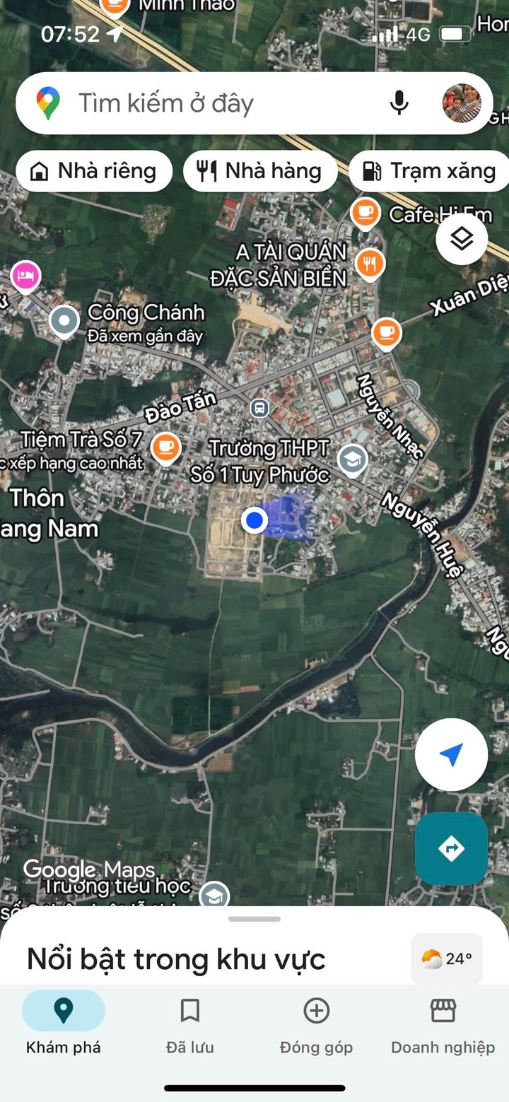 Đất nền Tuy Phước, Bình Định 90-100m² từ 1.3 tỷ - Sát trường học, tiềm năng tăng giá!