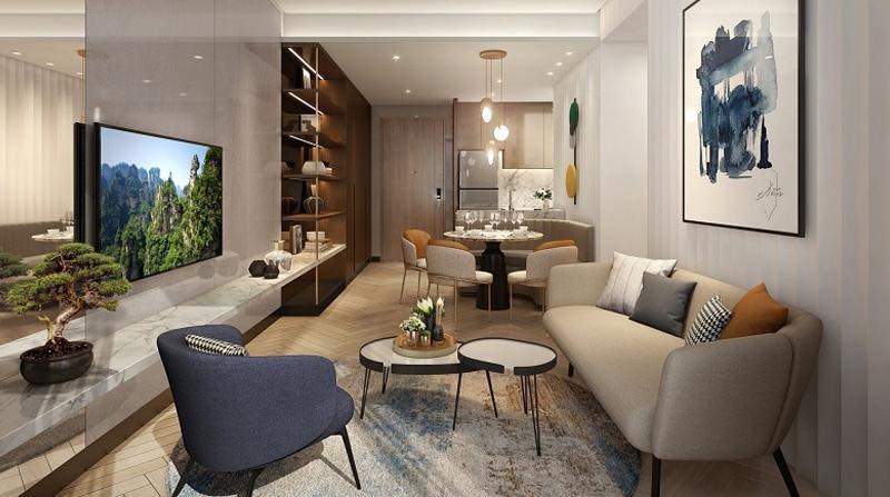 Căn hộ 6th Element Tây Hồ Tây 89m² 18 triệu - View thoáng, vào ở ngay