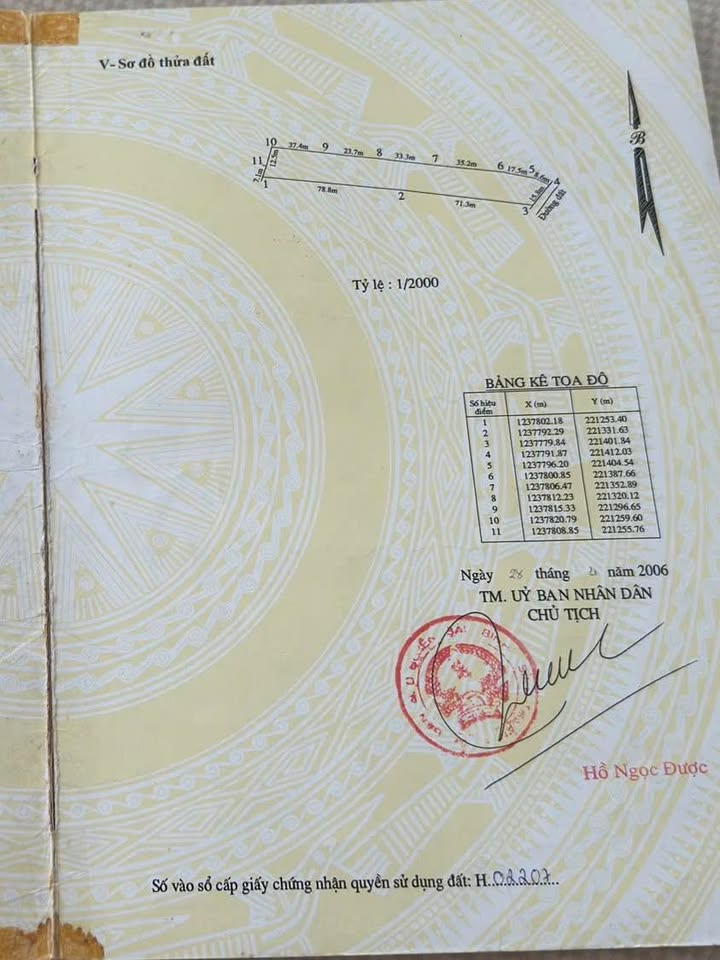 Đất trồng cây lâu năm 2900m² Xã Hồng Thái, Bắc Bình - Sinh thái xanh