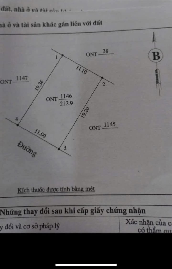 Đất nền Nam Đàn 213m² - Sổ đỏ chính chủ, nở hậu đẹp!
