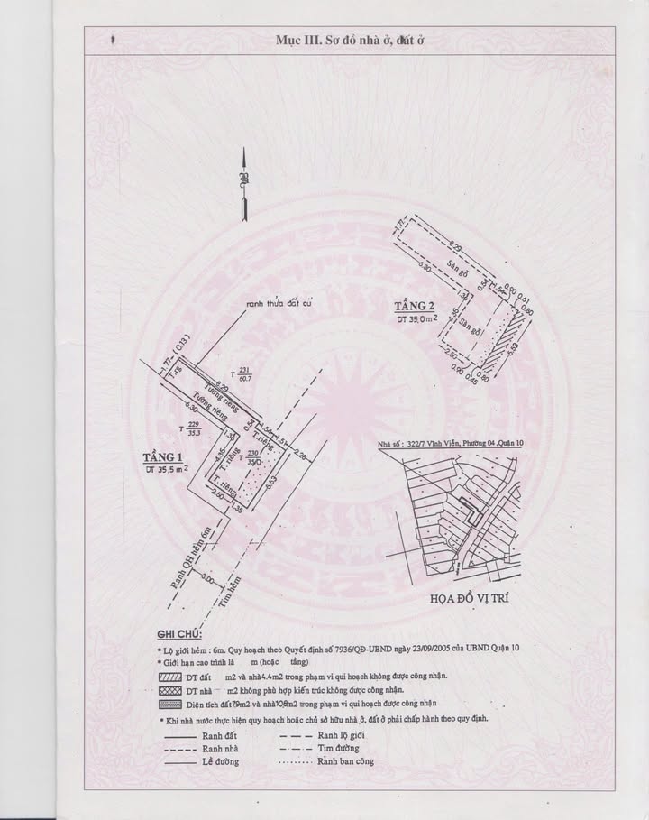 Nhà riêng Vĩnh Viễn Q.10 35m² 3.5 tỷ - Chính chủ bán