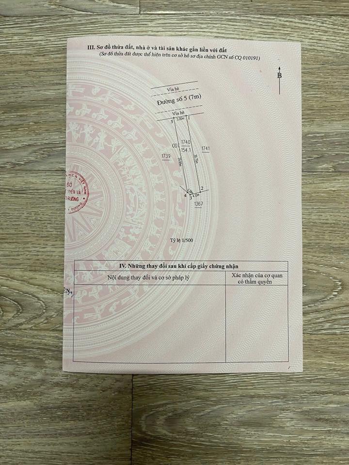 Đất nền 154m² Sổ hồng Tân Long 2, Tân Uyên - Giá tốt thương lượng