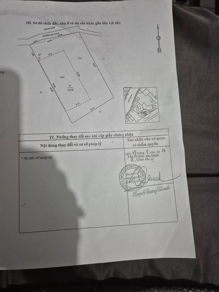 Đất nền Nguyễn Viết Xuân, Bình Thủy 412m² giá 2.7 tỷ - Sổ đỏ chính chủ!