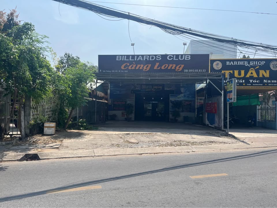 Mặt Bằng Kinh Doanh 420m² Mặt Tiền Sơn Thông, Trà Vinh - Sẵn Sàng Hoạt Động