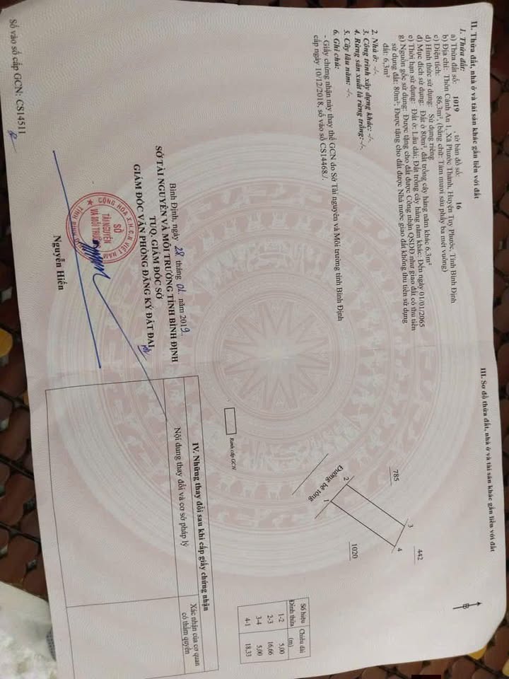 Đất nền Phường Nhơn Phú Quy Nhơn 86m² – Giá tốt hiếm có!