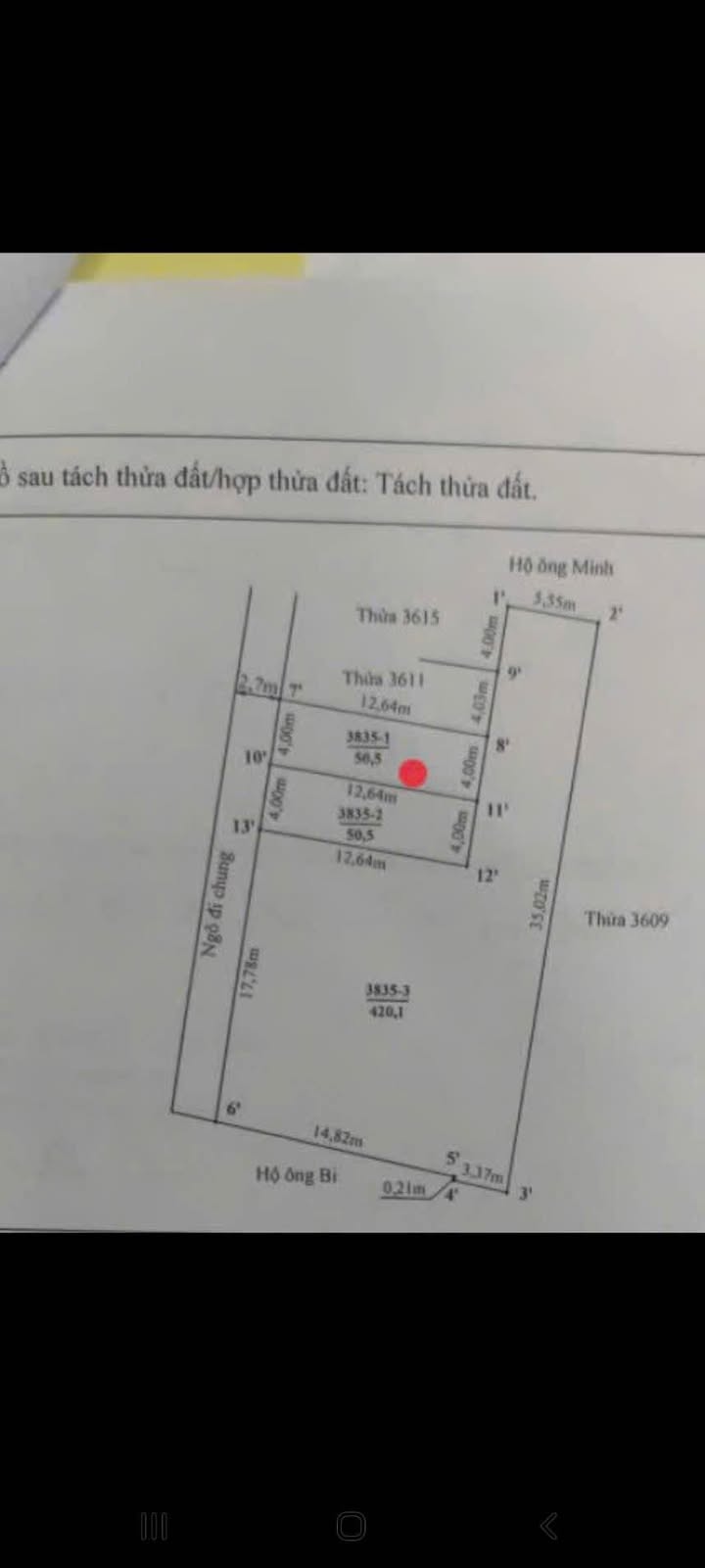 Đất nền Phường 10 Quận 5 - 50m² giá 2.64 tỷ - Sổ đỏ chính chủ