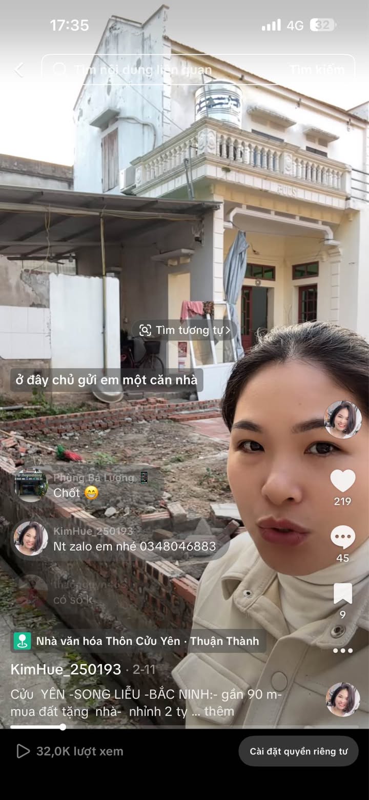 Nhà Song Liễu Từ Sơn 90m² giá 2.1 tỷ - Ô tô vào tận nhà