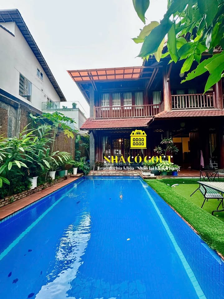 Townhouse Thảo Điền Q2 - 400m² 4PN Có Hồ Bơi - 84 Triệu/Tháng