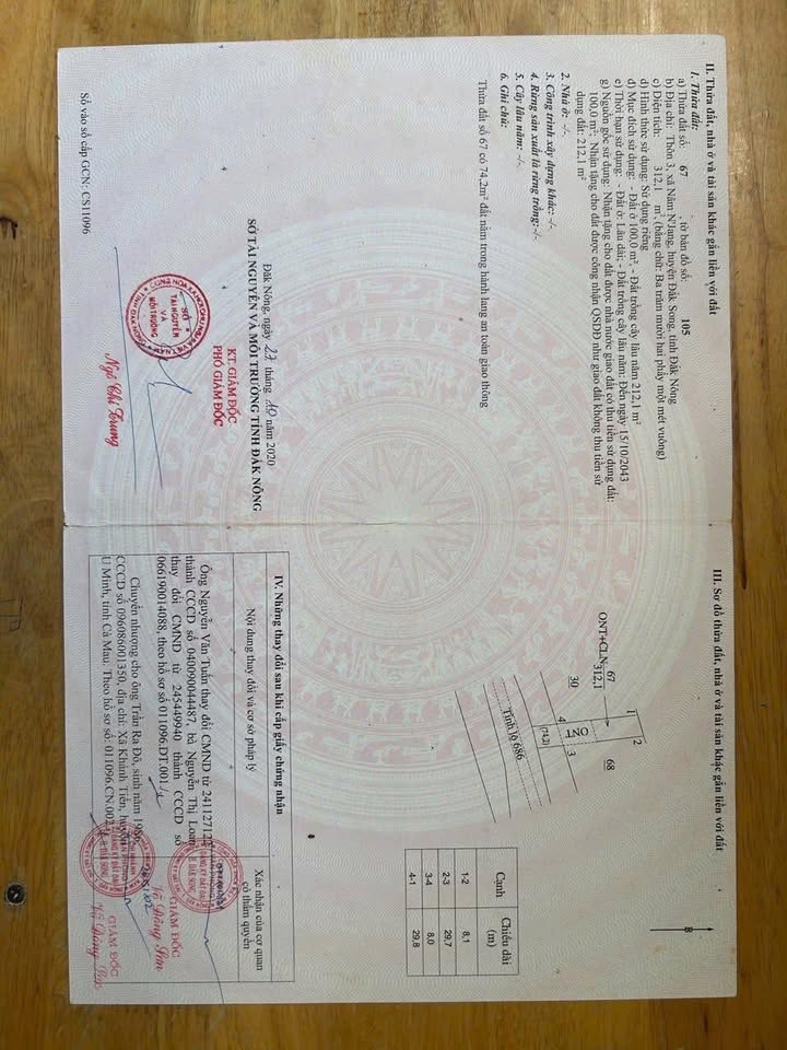 Đất nền Đắk Song 240m² giá 1.8 tỷ - Sổ đỏ chính chủ!