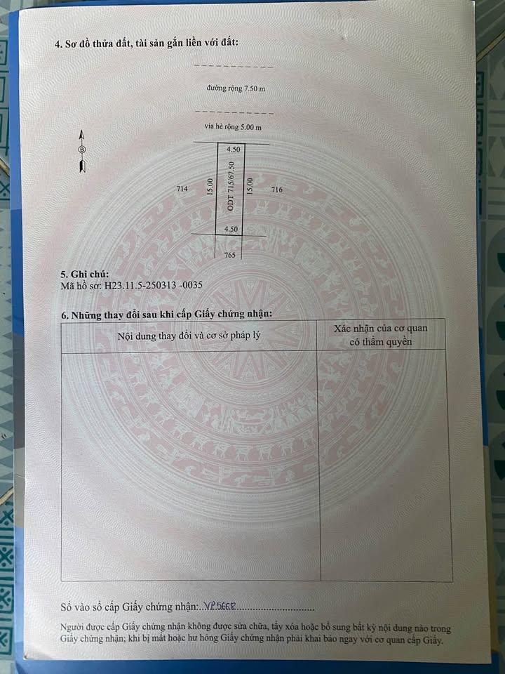 Bán Đất Nền Việt Nhi, Hải Dương - 67.5m², Hướng Bắc, Giá 3.37 Tỷ