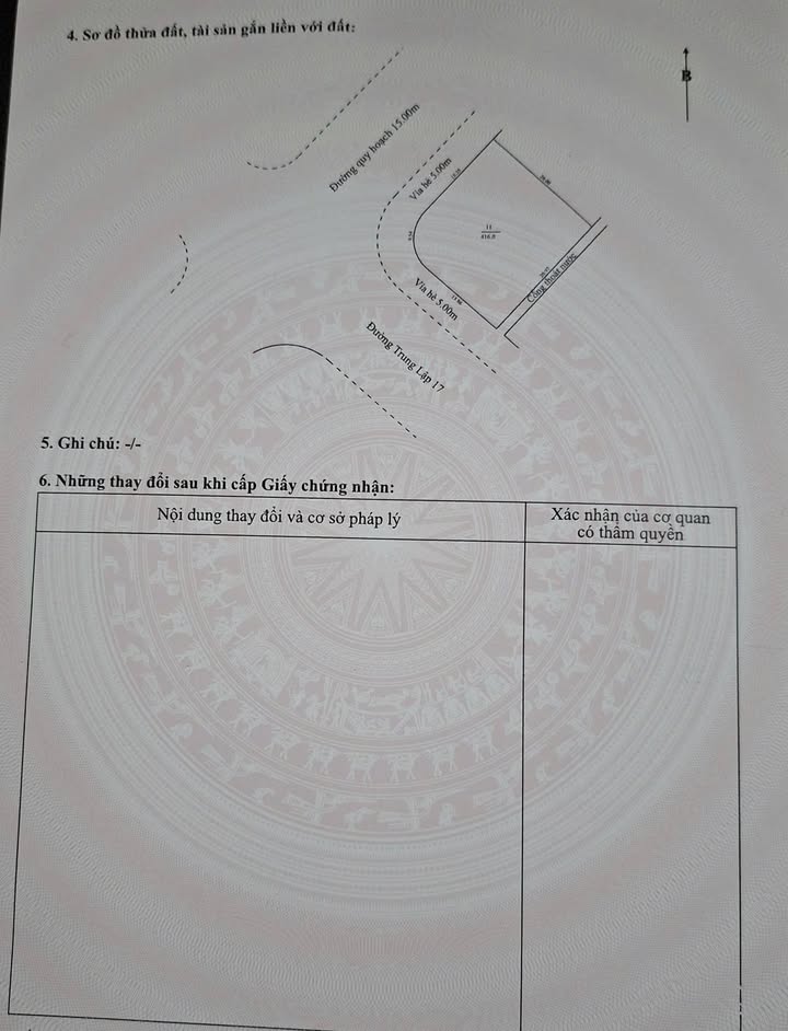 Đất nền 716m² 2 mặt tiền đường 15m Lakeside, Đà Nẵng - Sổ đỏ sẵn sàng