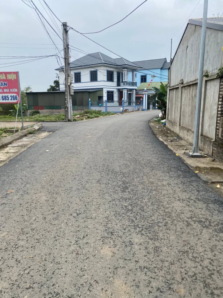 Đất nền 117m² trục chính đường Hoa, Thạch Thất - Sổ đỏ chính chủ, đón đầu Hòa Lạc