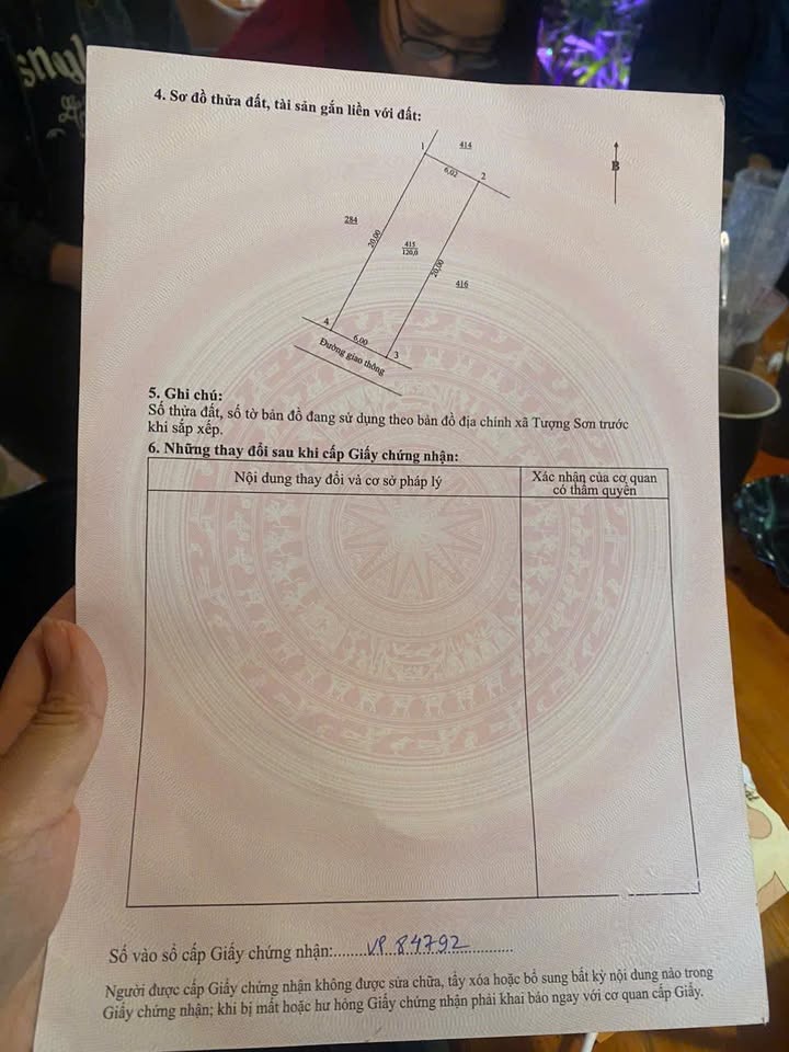 Đất Nền Tượng Sơn Thạch Hà 120m² Giá 1.5 Tỷ - Sổ Đỏ Chính Chủ!