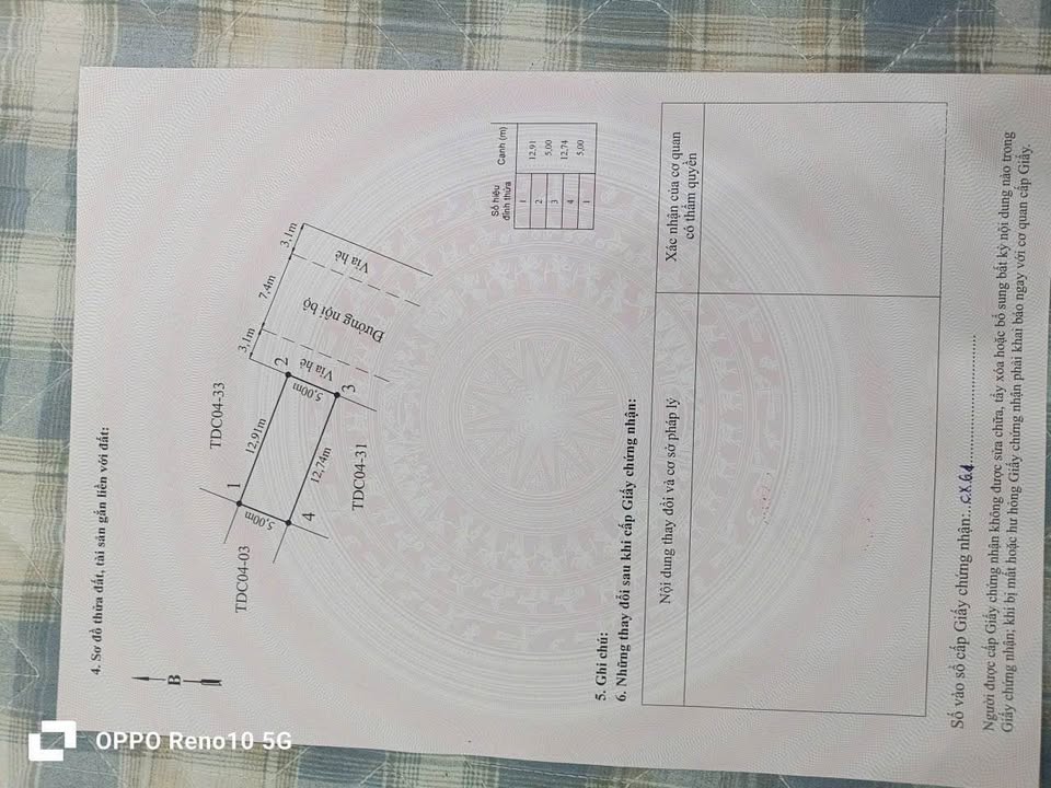 Đất Nền TDC Đống Chuối 64m² - Giá Tốt Nhất Hồng Bàng