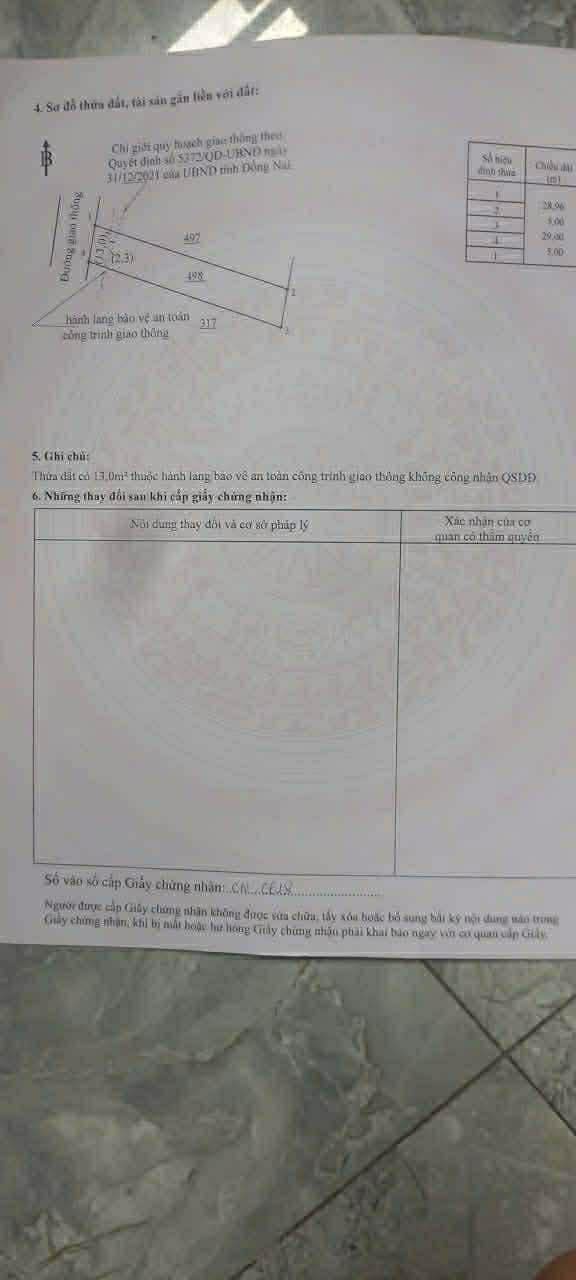 Đất nền Tà Lài, Tân Phú 145m² - Sổ đỏ chính chủ, công chứng ngay!