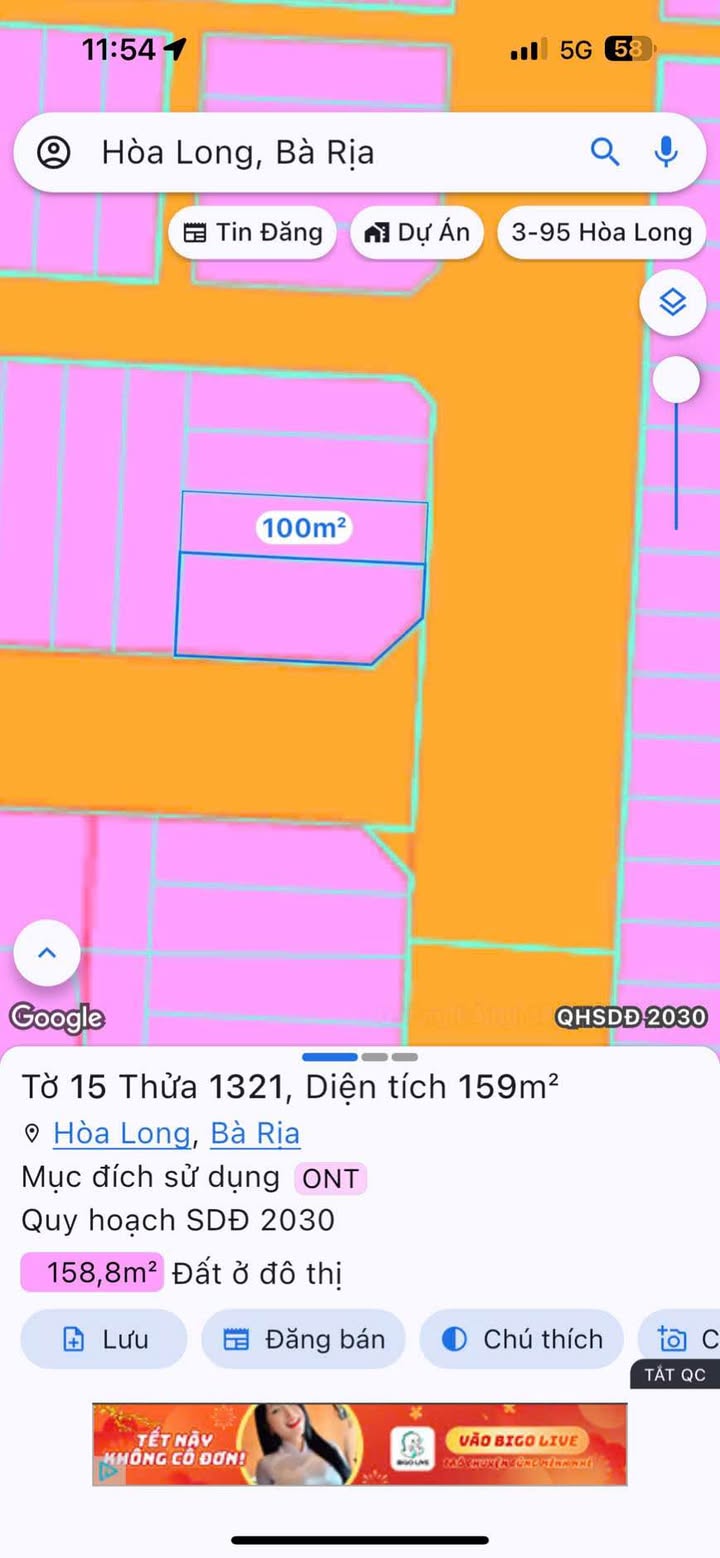 Đất Nền Quận Bình Thạnh 159m² - Sổ Đỏ Chính Chủ, Lô Góc 2 Mặt Tiền!