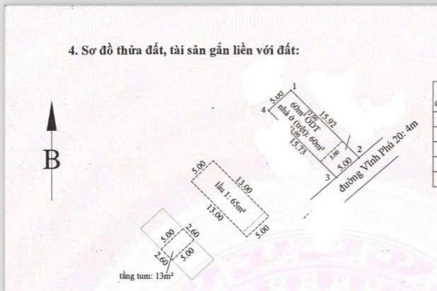 Nhà 79m² Vĩnh Phú, Thuận An - 2 Tầng, Ô tô vào nhà, 4.5 Tỷ