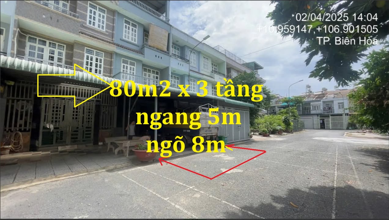Nhà riêng KDC Tân Biên 2, Biên Hòa 80m² - Giá tốt hiếm có!
