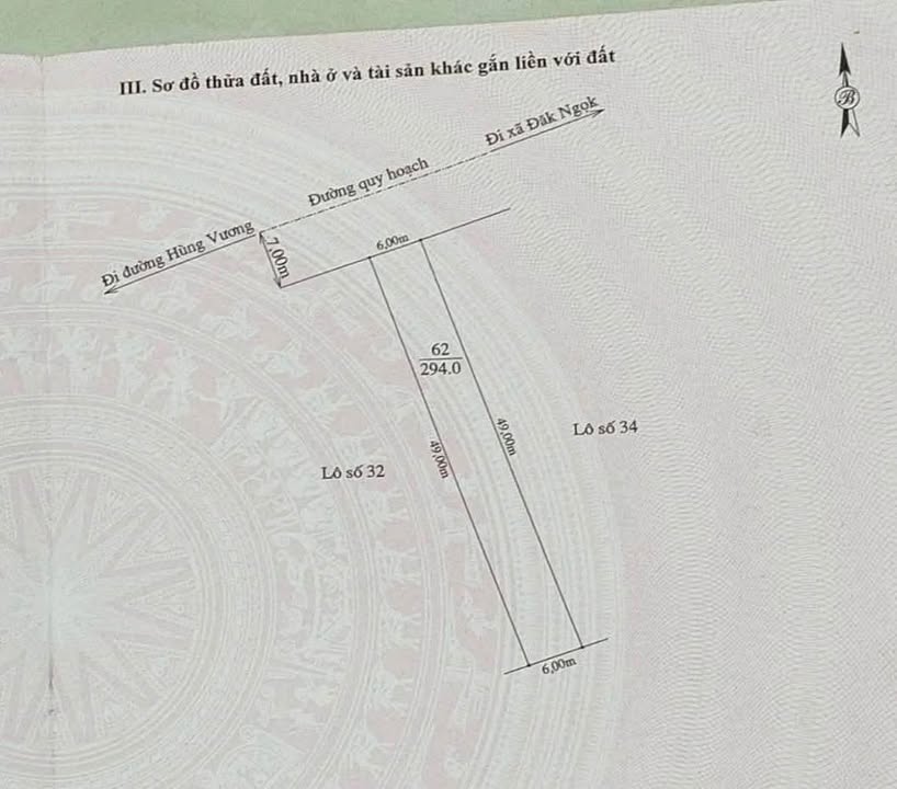 Đất nền Đăk Hà 294m² - Sổ đỏ chính chủ, đường ô tô tận đất!