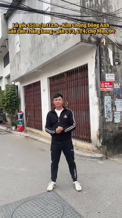 Đất nền Kim Chung Đông Anh 151m² - Sổ đỏ chính chủ