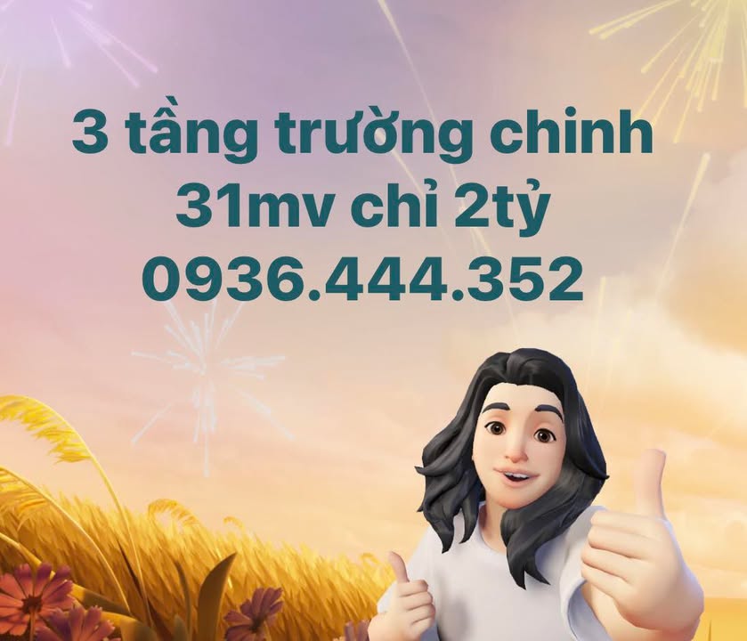 Nhà 3 Tầng Trường Chinh, Đà Nẵng - 31m², Giá 2 Tỷ, Sẵn Sàng Ở Ngay!