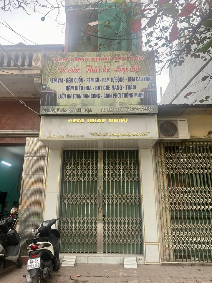 Cho thuê nhà mặt tiền 123 Giải Phóng, Nam Định - Kinh doanh & Ở tốt