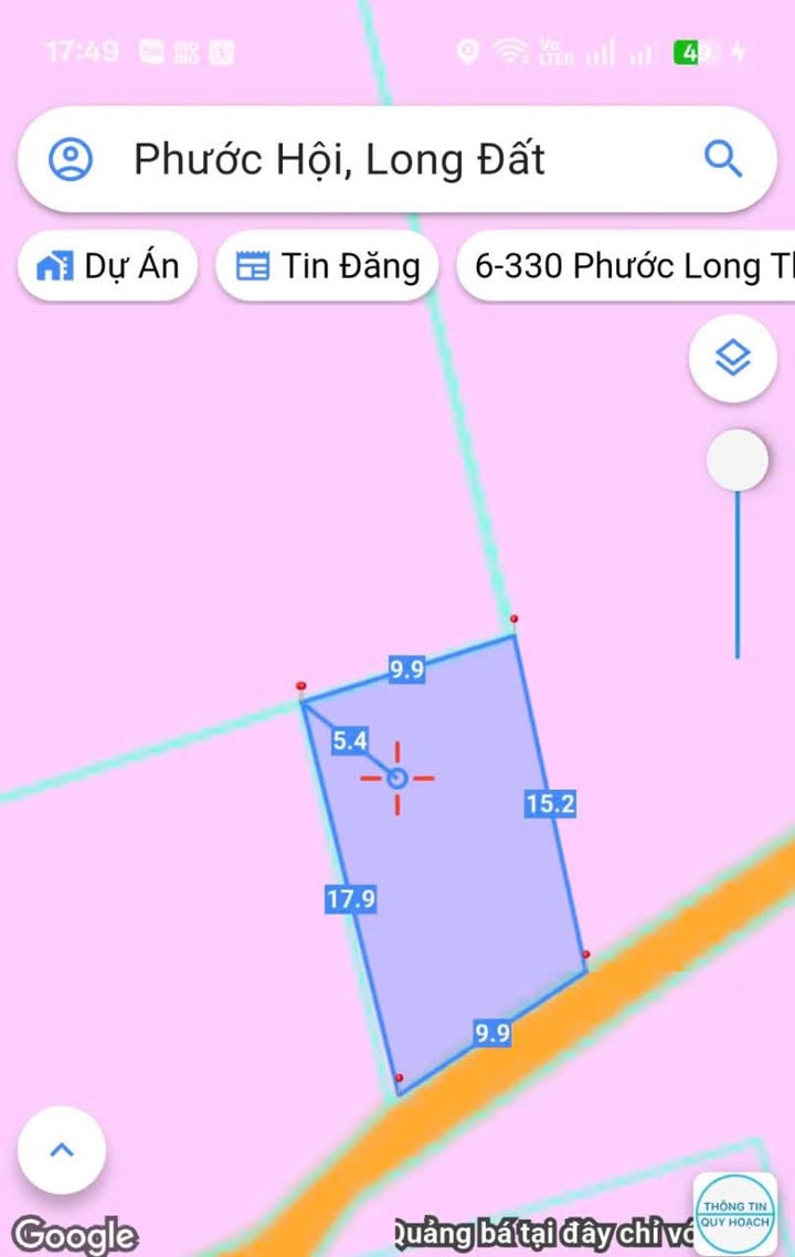 Đất nền Phước Hội, La Gi 160m² - Sổ đỏ thổ cư, ô tô vào tận nơi