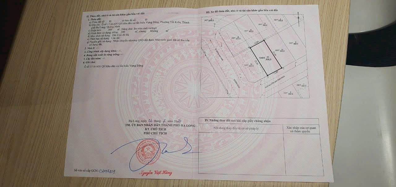 Đất biệt thự Cenco5 Hạ Long 300m² hướng Tây Bắc - Giá tốt đầu tư